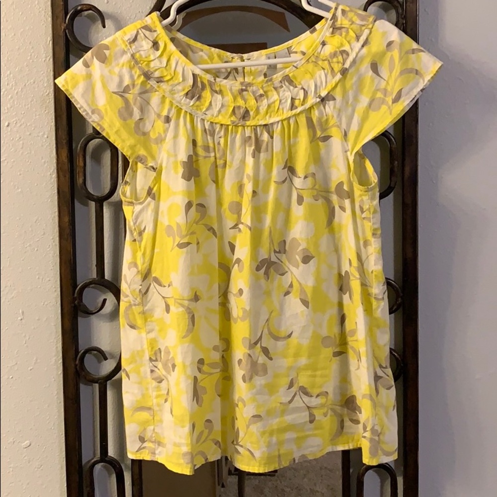 Yellow Old Navy Blouse